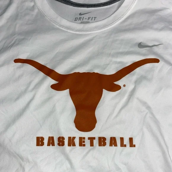 Nike Men’s Texas Longhorns Special Edition White Long Sleeve Dri-FIT Shirt - Picture 3 of 5